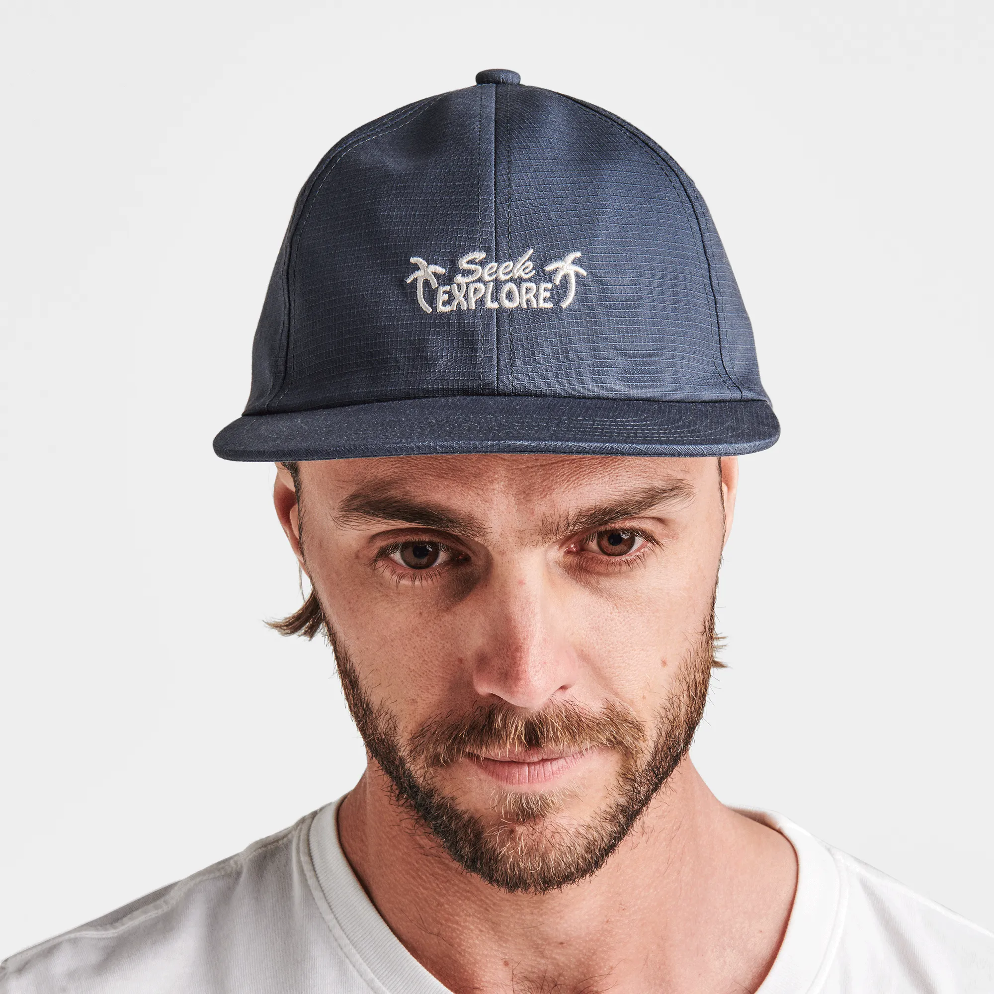 Campover Strapback Hat - Dark Navy sold by Roark product image thumbnail 2