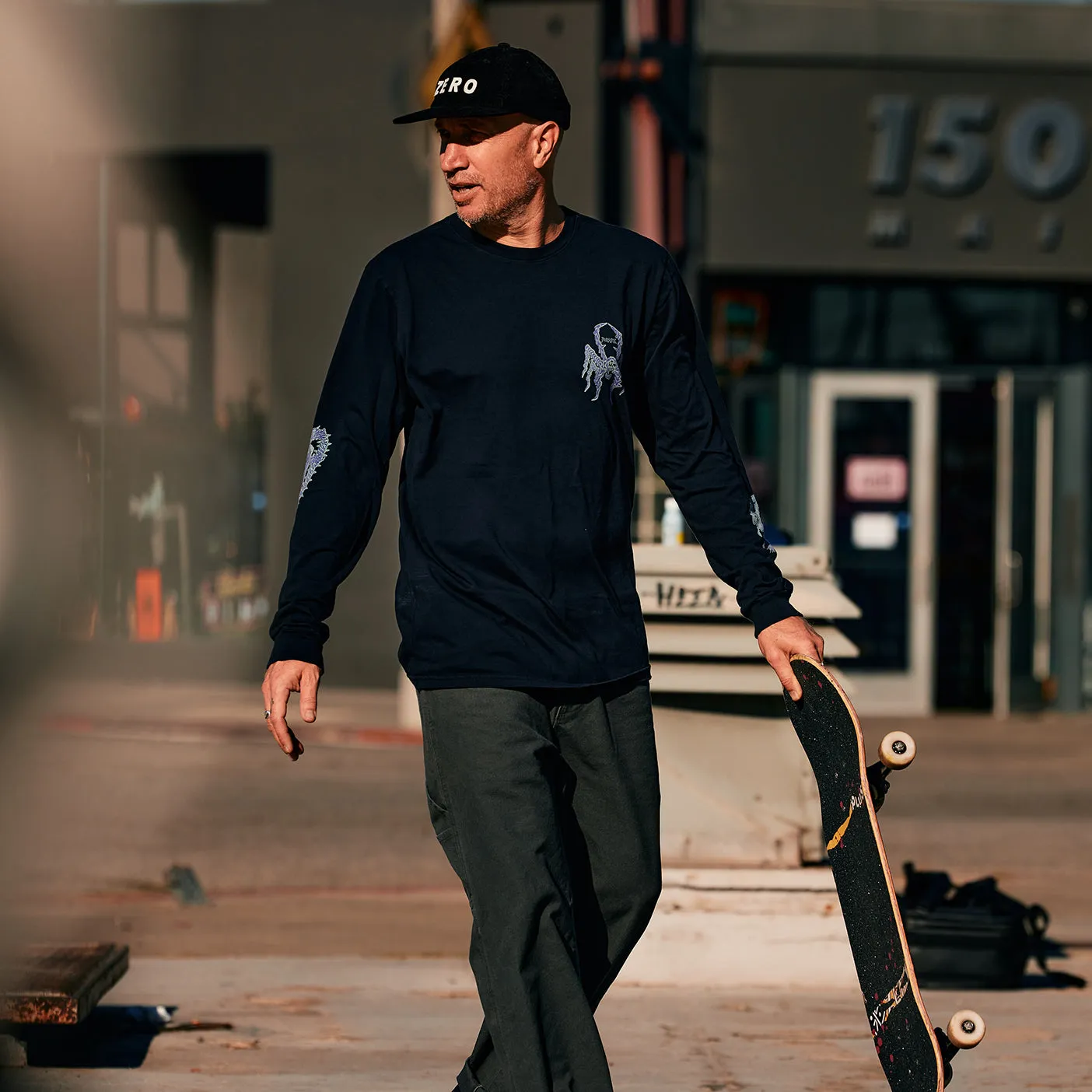 JT Yokai Long Sleeve Tee - Dark Navy sold by Roark product image thumbnail 2