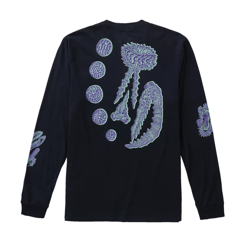 JT Yokai Long Sleeve Tee - Dark Navy sold by Roark