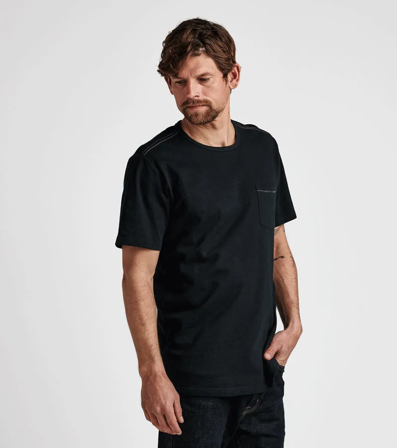 Well Worn Midweight Organic Tee - Black sold by Roark product image thumbnail 3