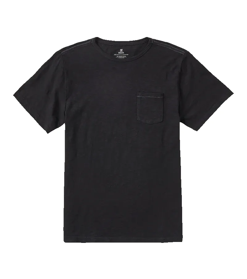 Well Worn Midweight Organic Tee - Black sold by Roark