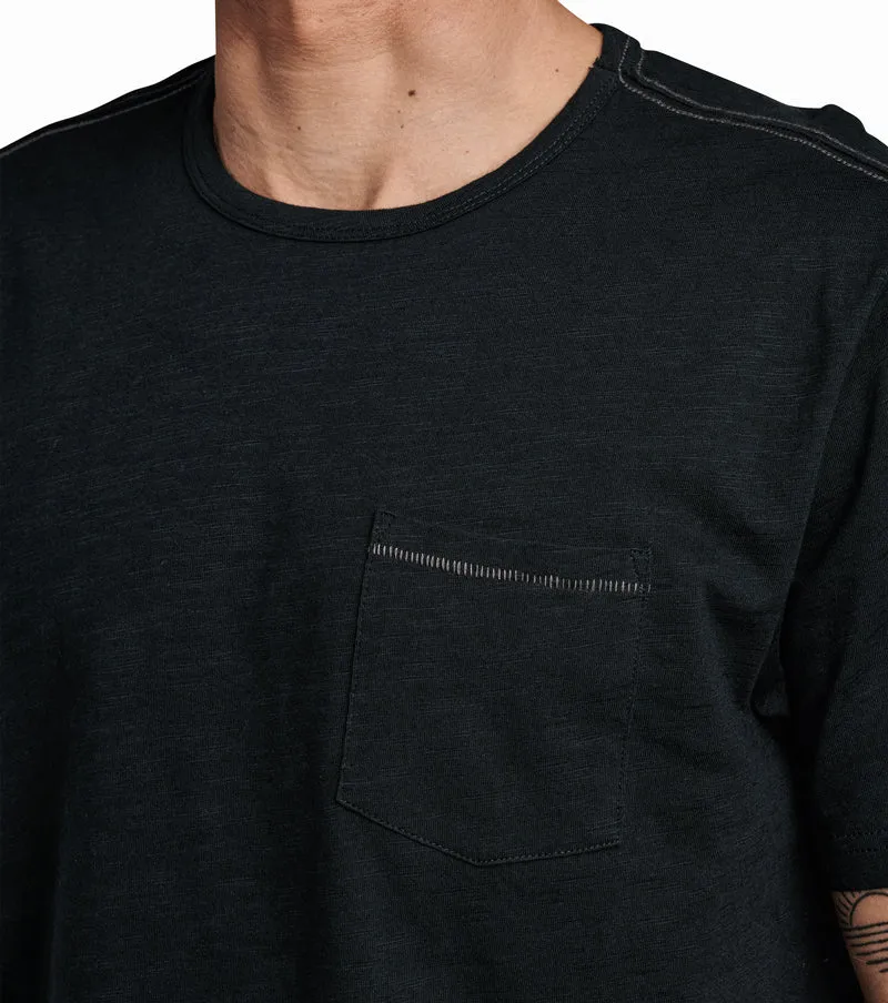 Well Worn Midweight Organic Tee - Black sold by Roark product image thumbnail 5