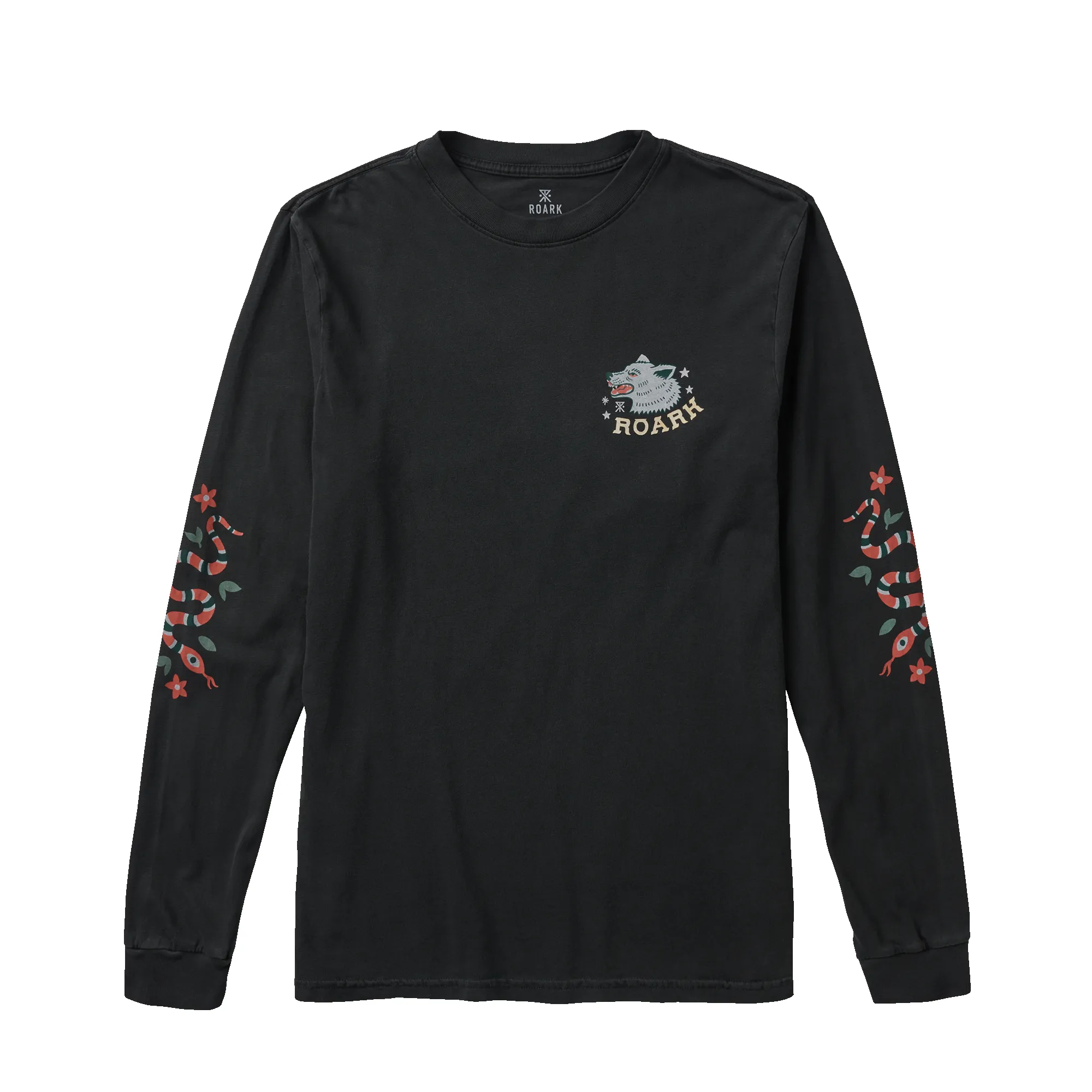 Wolfpack Premium Long Sleeve Tee - Black sold by Roark