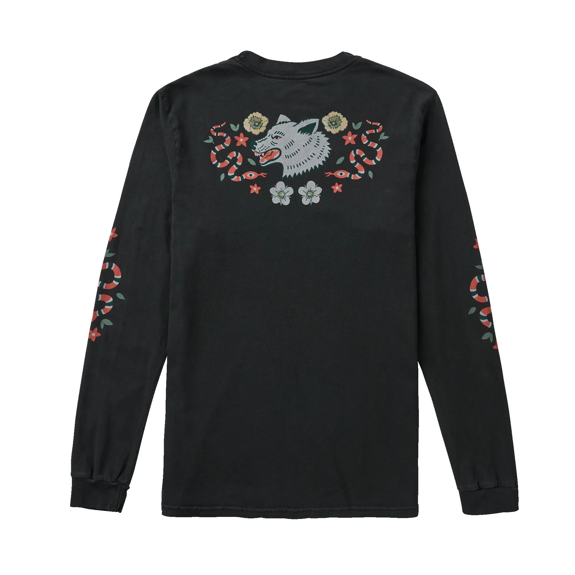 Wolfpack Premium Long Sleeve Tee - Black sold by Roark product image thumbnail 2