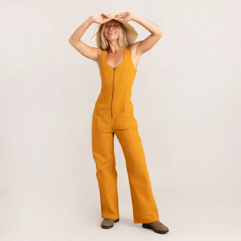Outbound Jumpsuit - Marigold sold by Roark