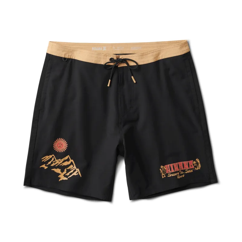 Chiller 17" Boardshorts - Black sold by Roark