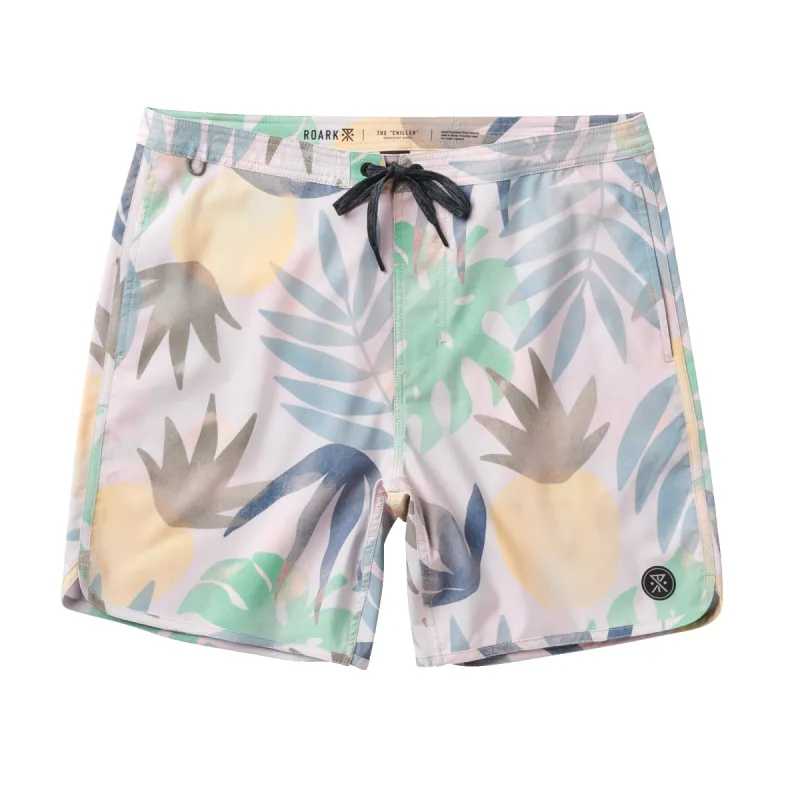 Chiller Boardshorts 17" - De Palmas Multi Color sold by Roark