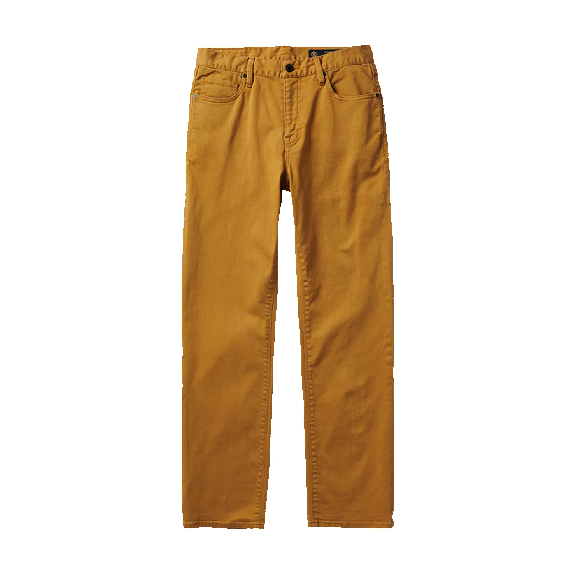 HWY 190 5-Pocket Relaxed Fit Broken Twill Denim - Golden sold by Roark