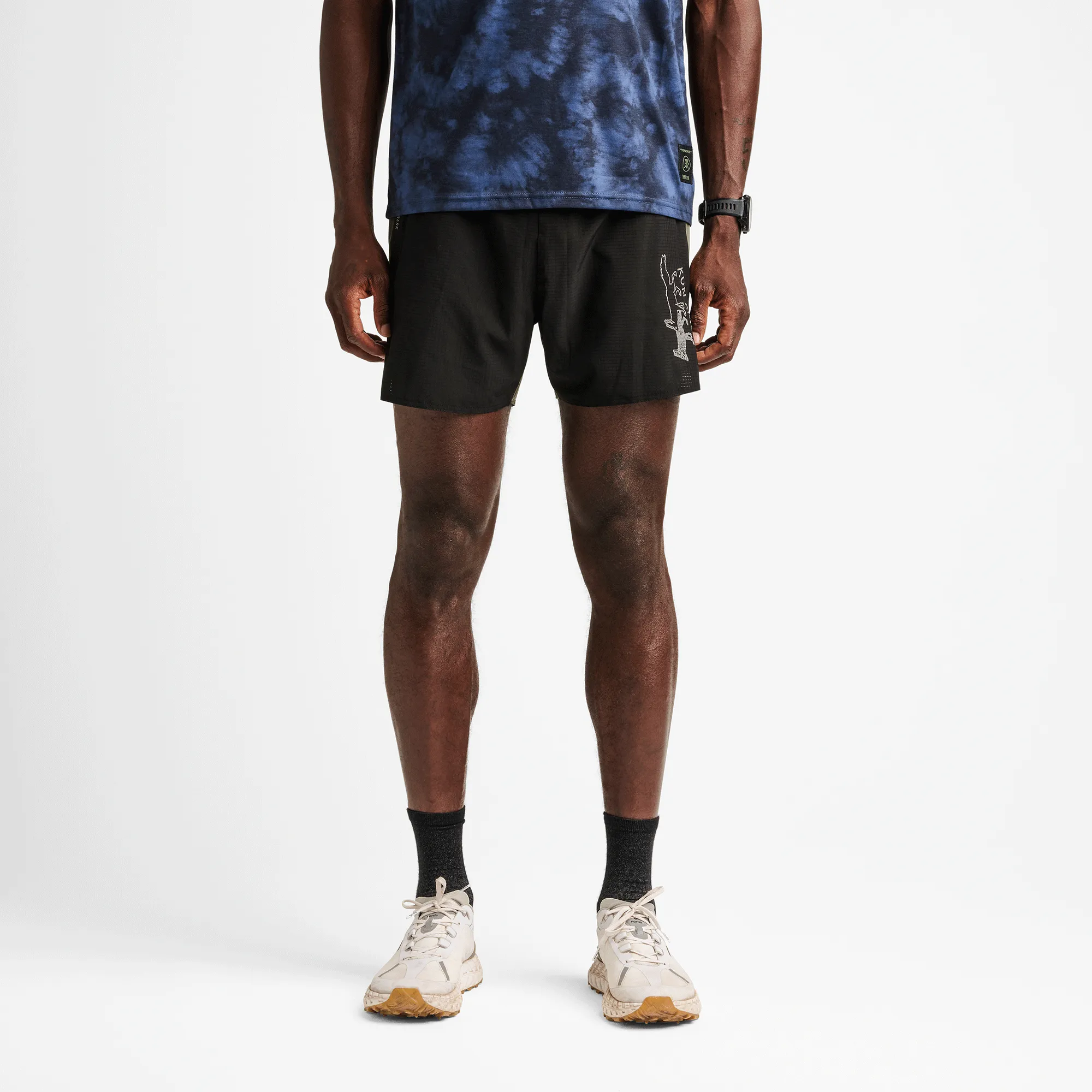 Alta Light Shorts - Black/Military sold by Roark product image thumbnail 2