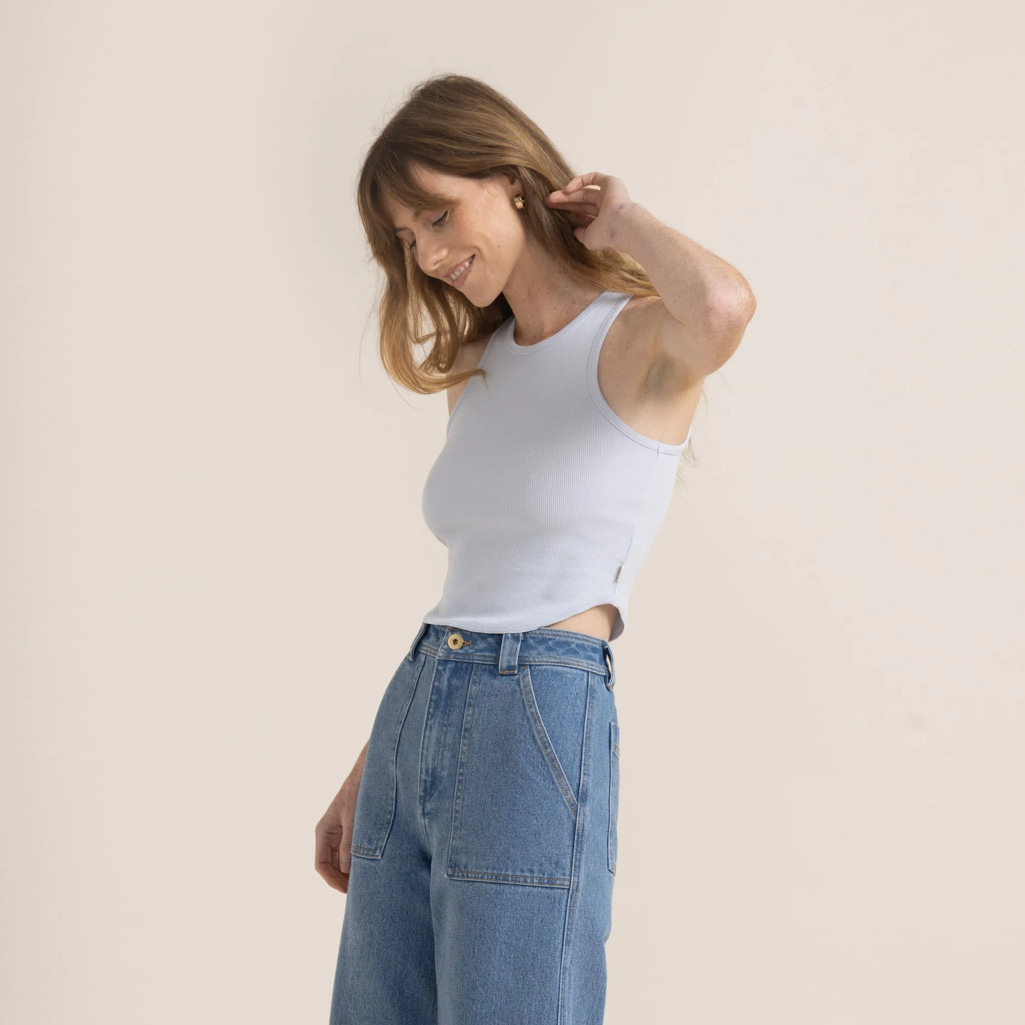 Cruiser Tank Top - Pale Sky sold by Roark