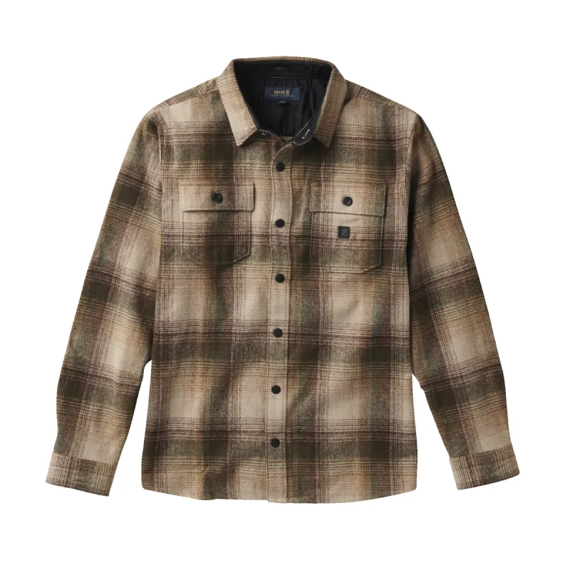 Nordsman Long Sleeve Flannel - Khaki made by Roark