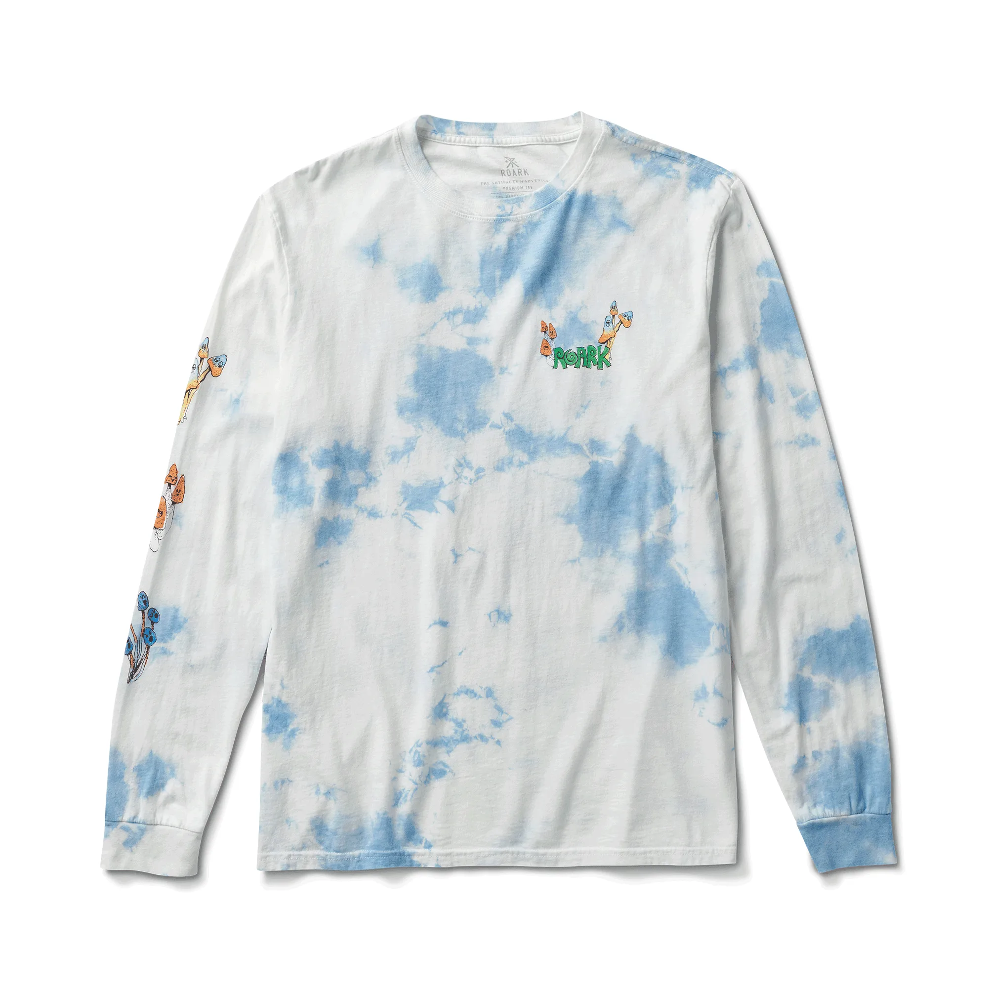Happy Trails Long Sleeve Organic Cotton Tee - White sold by Roark product image thumbnail 2