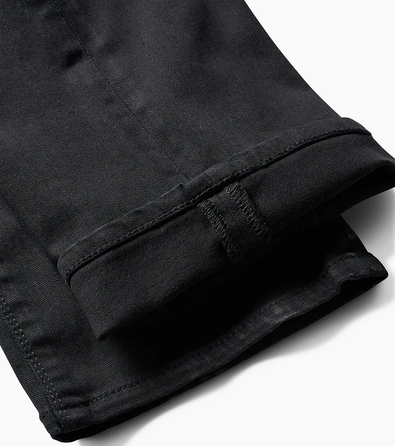 HWY 190 5-Pocket Relaxed Fit Broken Twill Denim - Black sold by Roark product image thumbnail 5