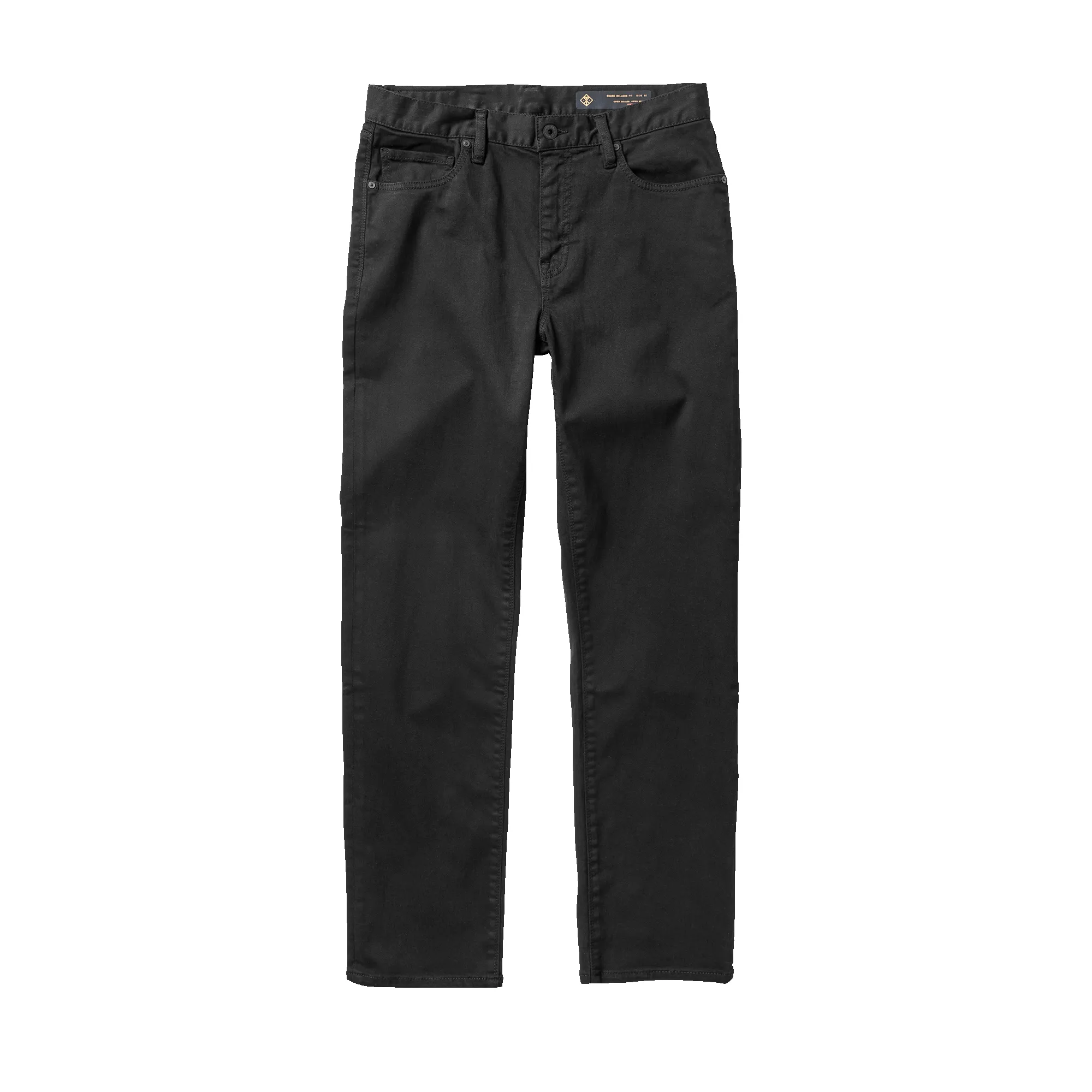 HWY 190 5-Pocket Relaxed Fit Broken Twill Denim - Black sold by Roark
