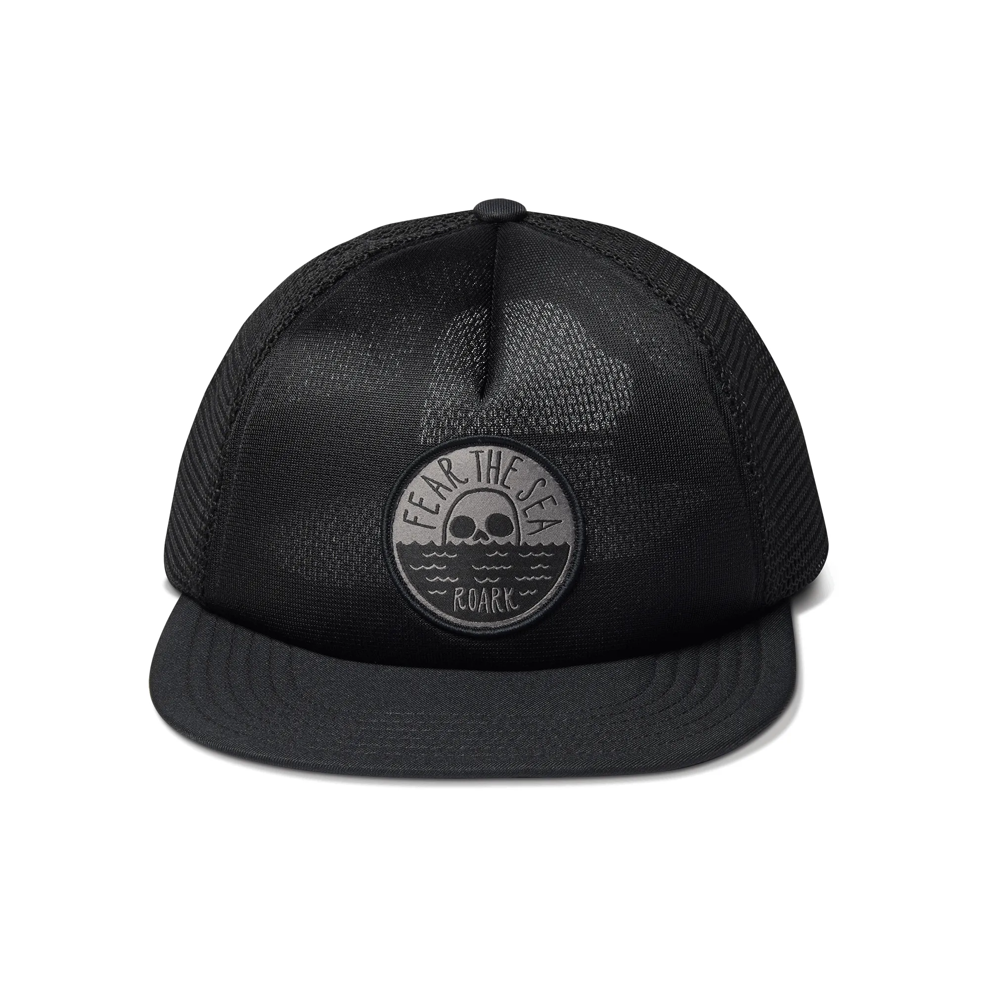 Fear The Sea Trucker Snapback Hat - Black sold by Roark