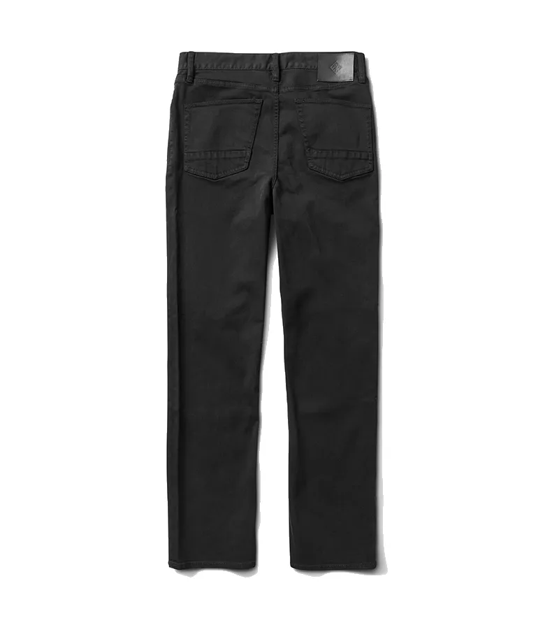 HWY 190 5-Pocket Relaxed Fit Broken Twill Denim - Black sold by Roark product image thumbnail 2