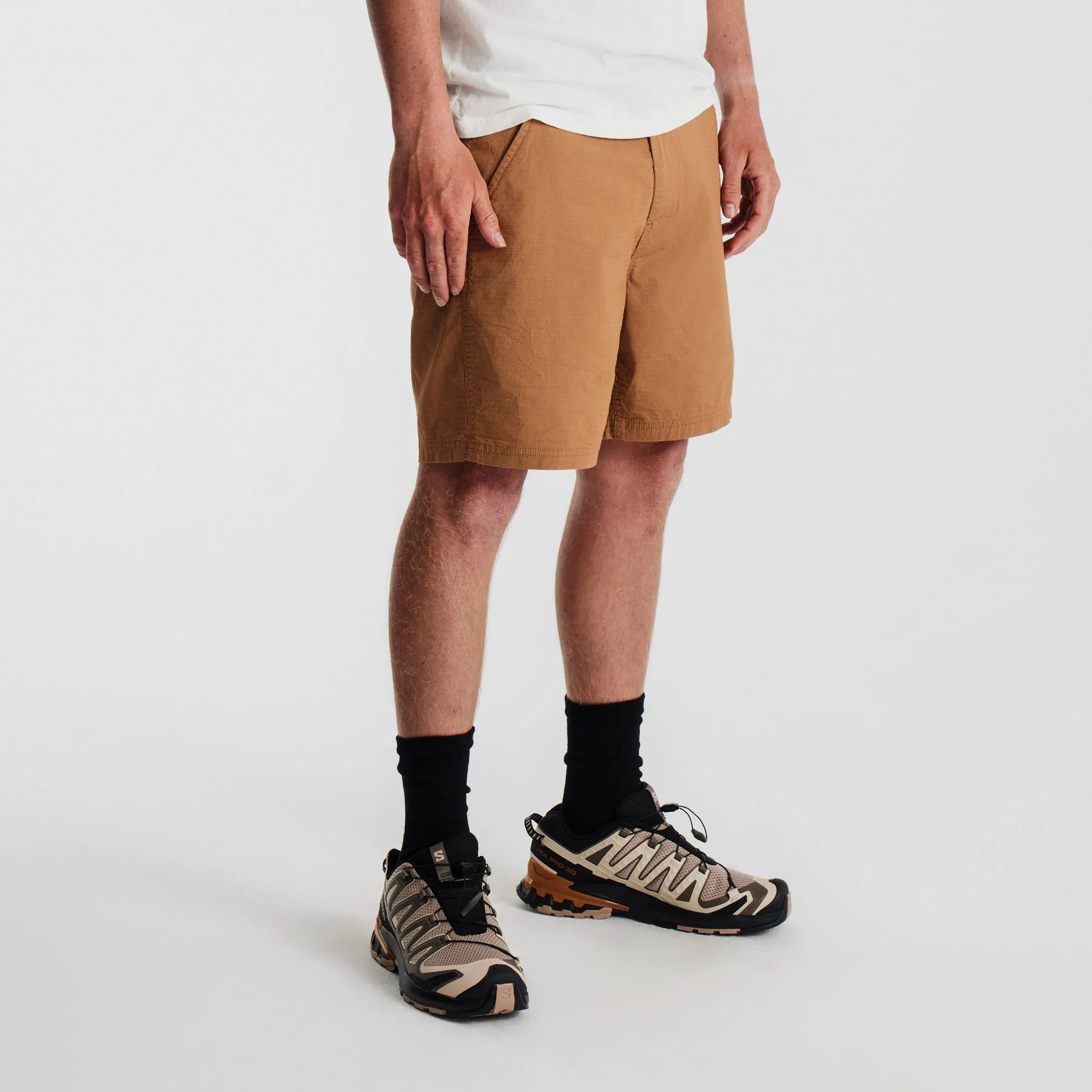 Campover Shorts 17" - Pignoli Brown sold by Roark product image thumbnail 3