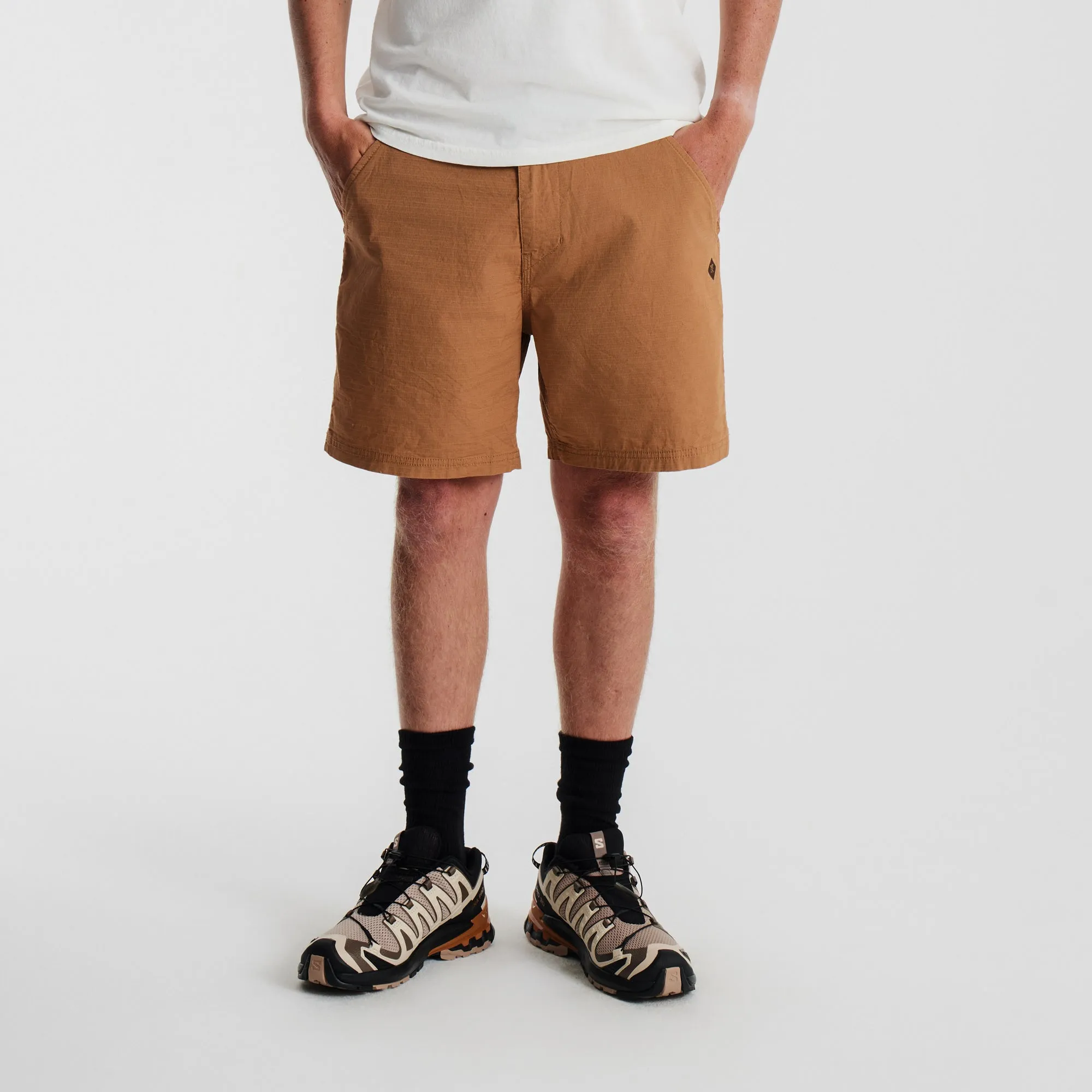 Campover Shorts 17" - Pignoli Brown sold by Roark product image thumbnail 2