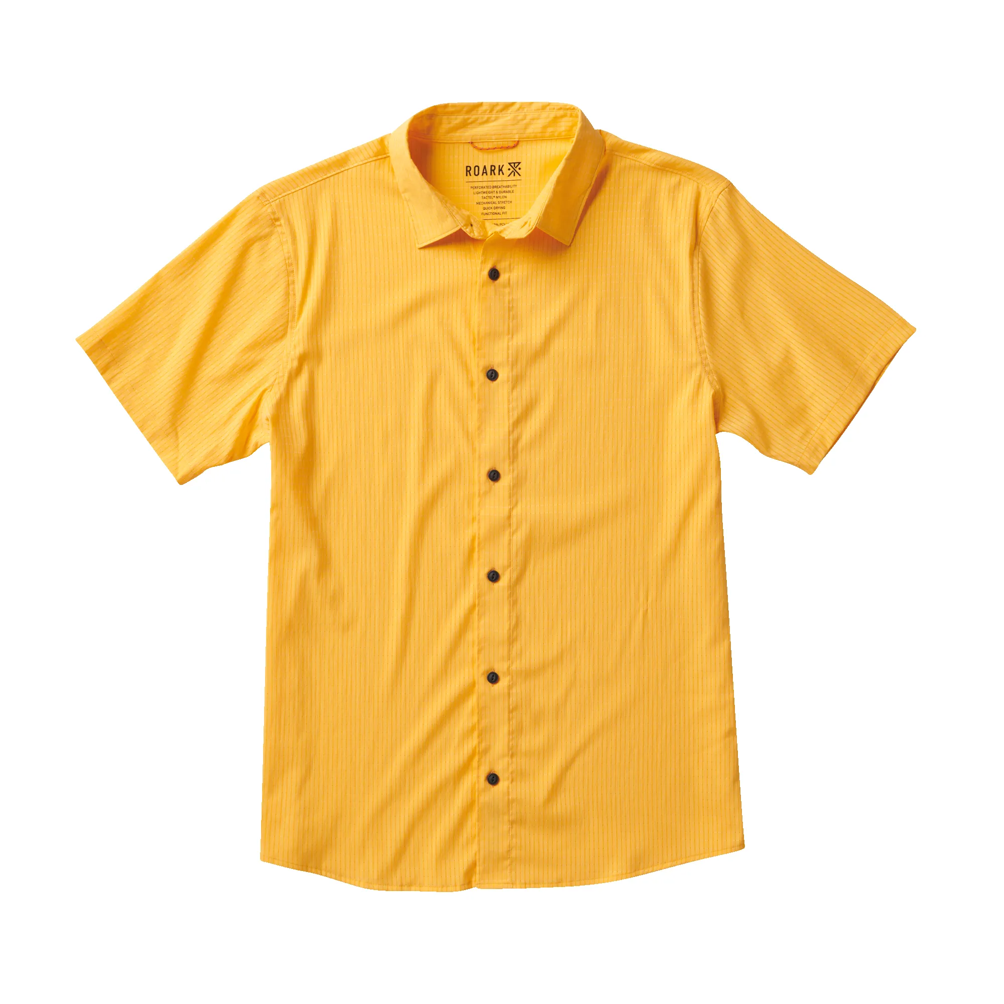 Bless Up Breathable Stretch Shirt - Gold sold by Roark