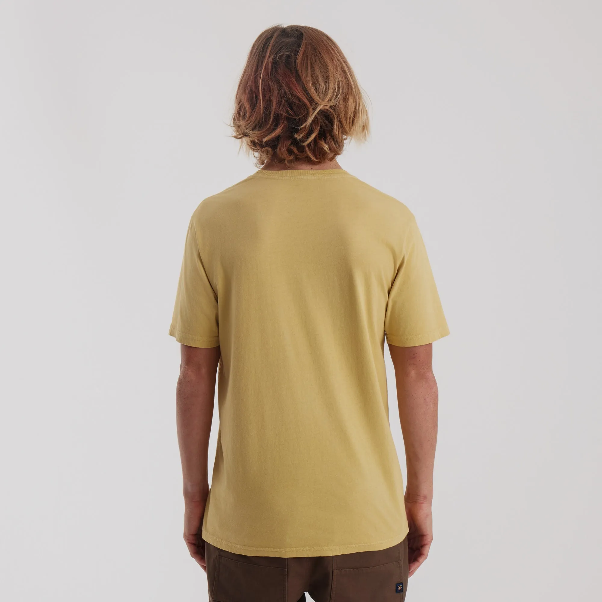 Label Premium Tee - Yellow sold by Roark product image thumbnail 2