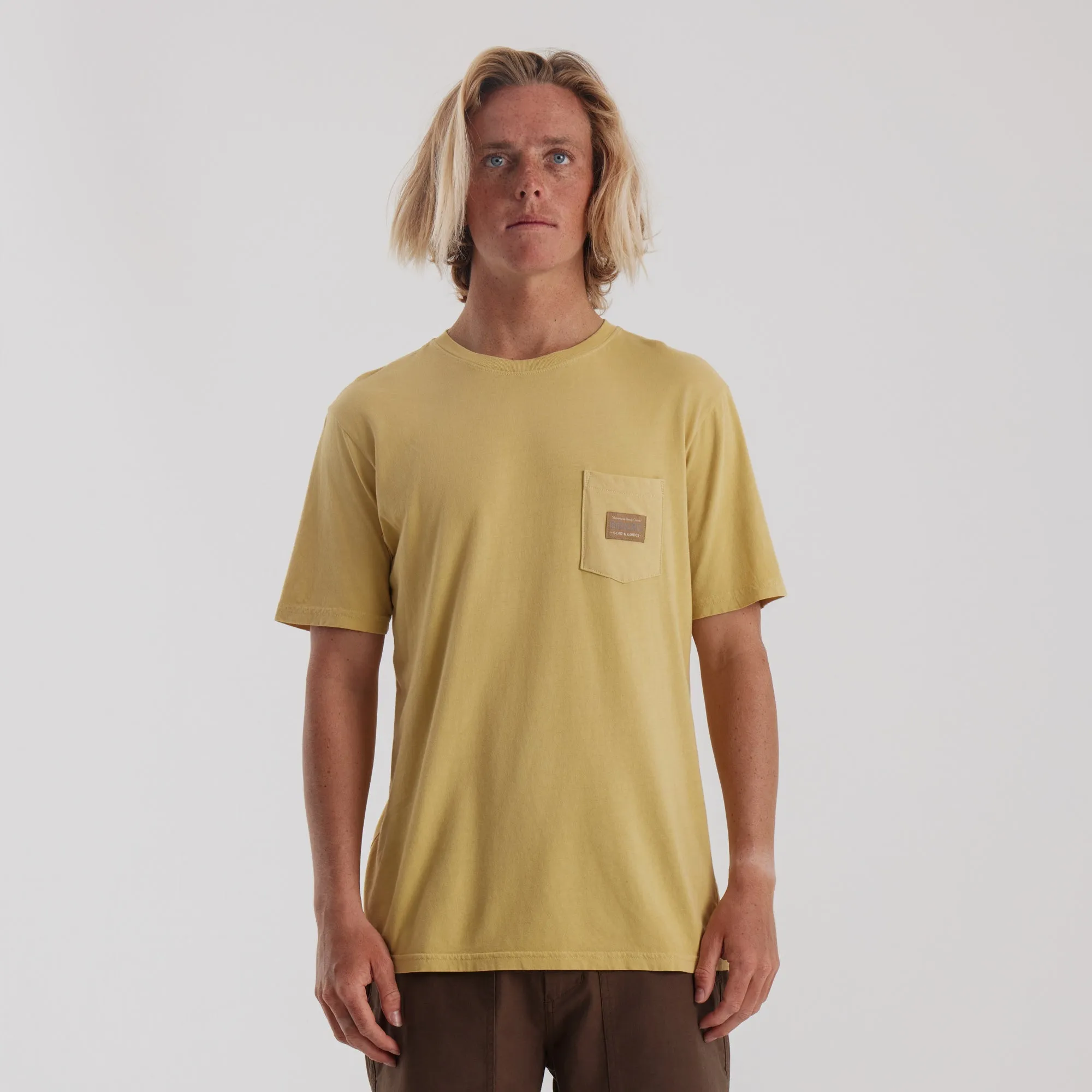 Label Premium Tee - Yellow sold by Roark product image thumbnail 3