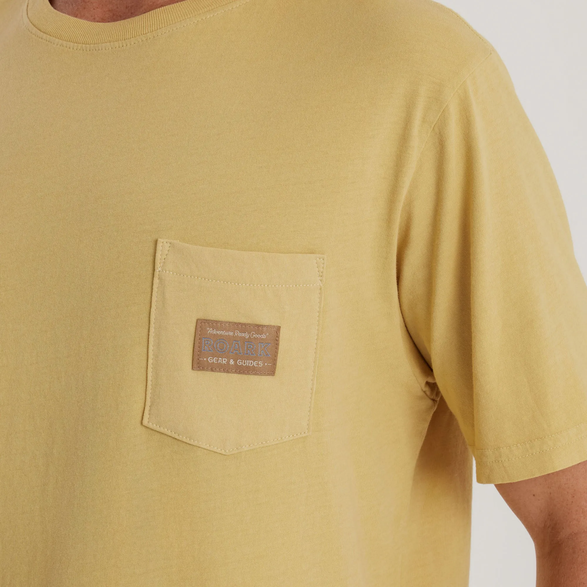Label Premium Tee - Yellow sold by Roark product image thumbnail 4