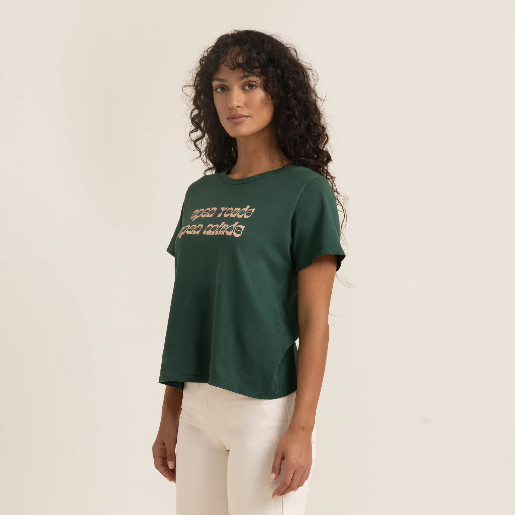 Open Roads Everyday Premium Tee - Emerald sold by Roark
