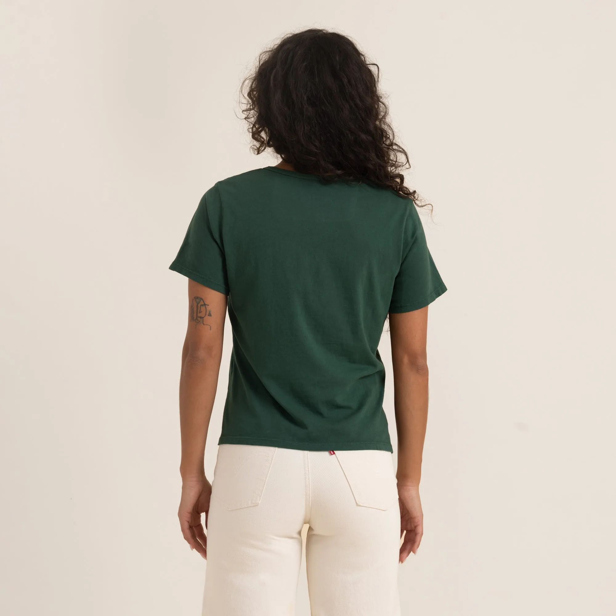 Open Roads Everyday Premium Tee - Emerald sold by Roark product image thumbnail 5