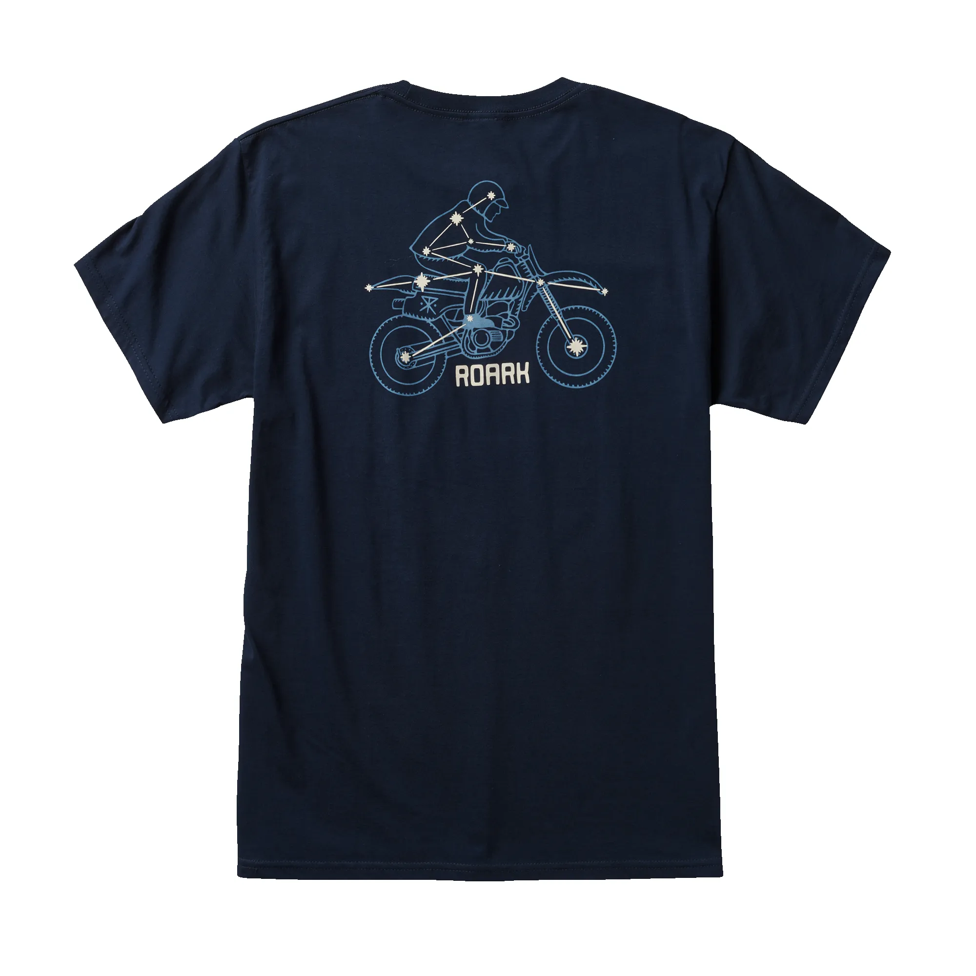 Cosmic Wanderer Organic Cotton Tee - Navy sold by Roark