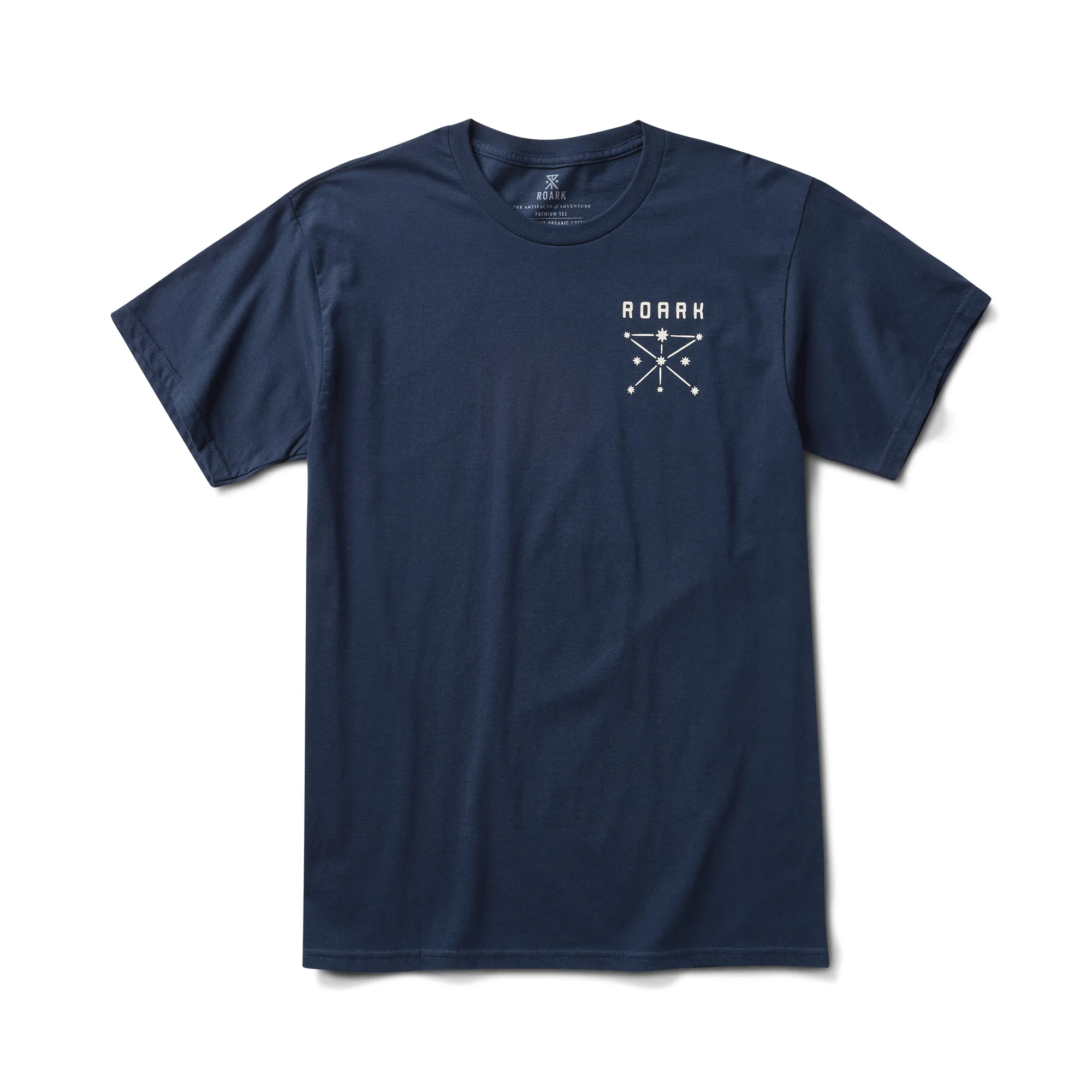 Cosmic Wanderer Organic Cotton Tee - Navy sold by Roark product image thumbnail 2