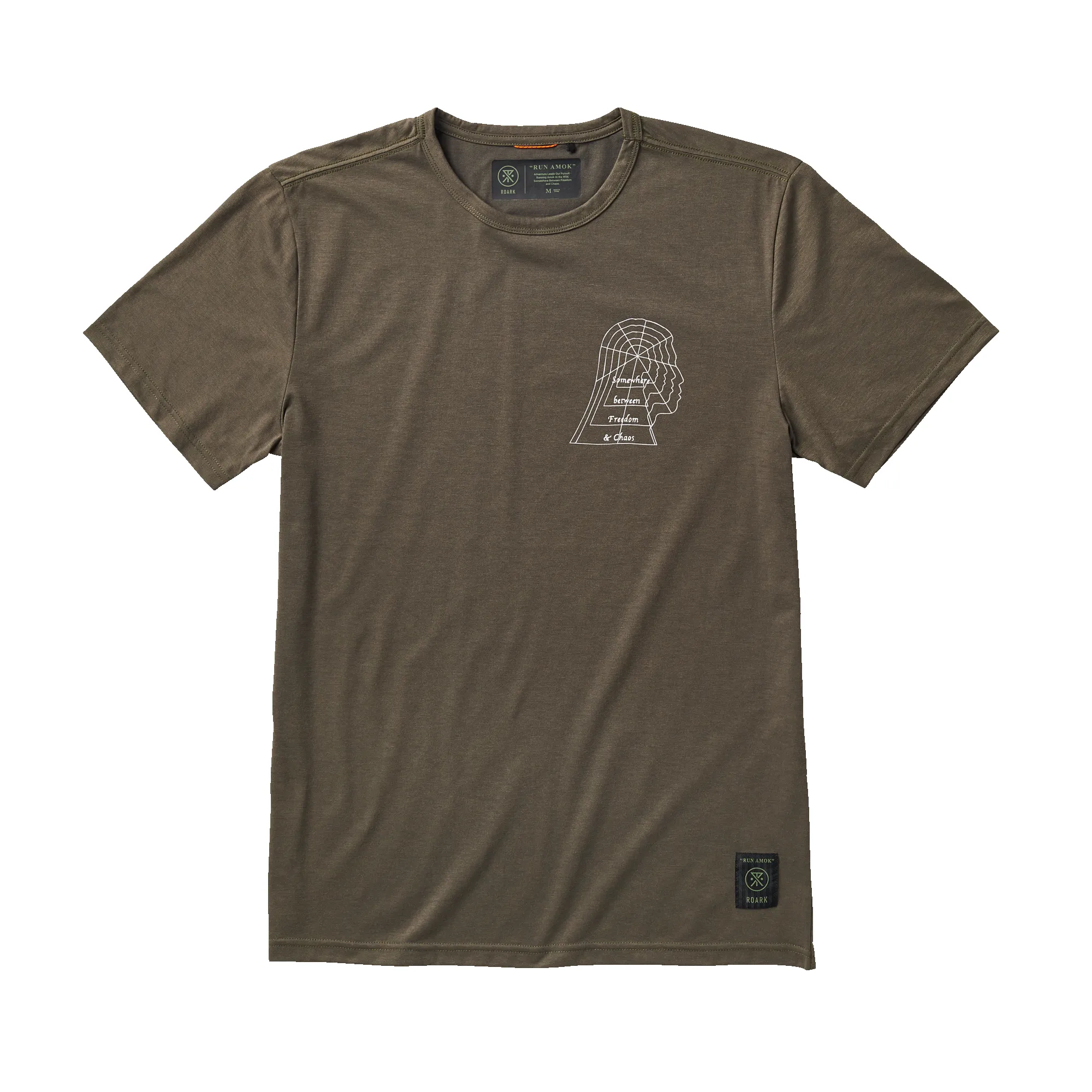 Mathis Short Sleeve Tee - Freedom And Chaos Military sold by Roark
