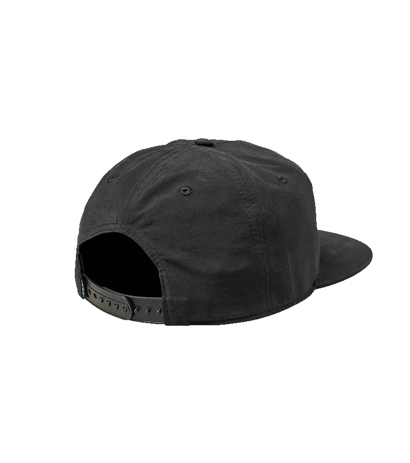 Peaking 5 Panel Hat - Black sold by Roark product image thumbnail 3