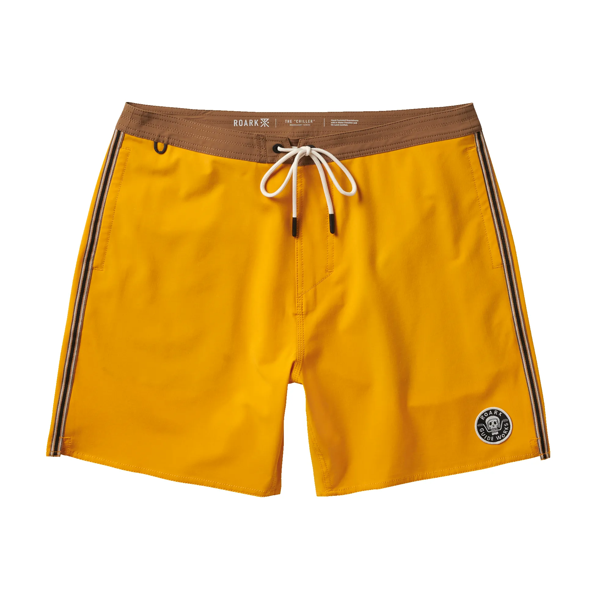 Chiller Boardshorts 17" - Mixtape Gold sold by Roark