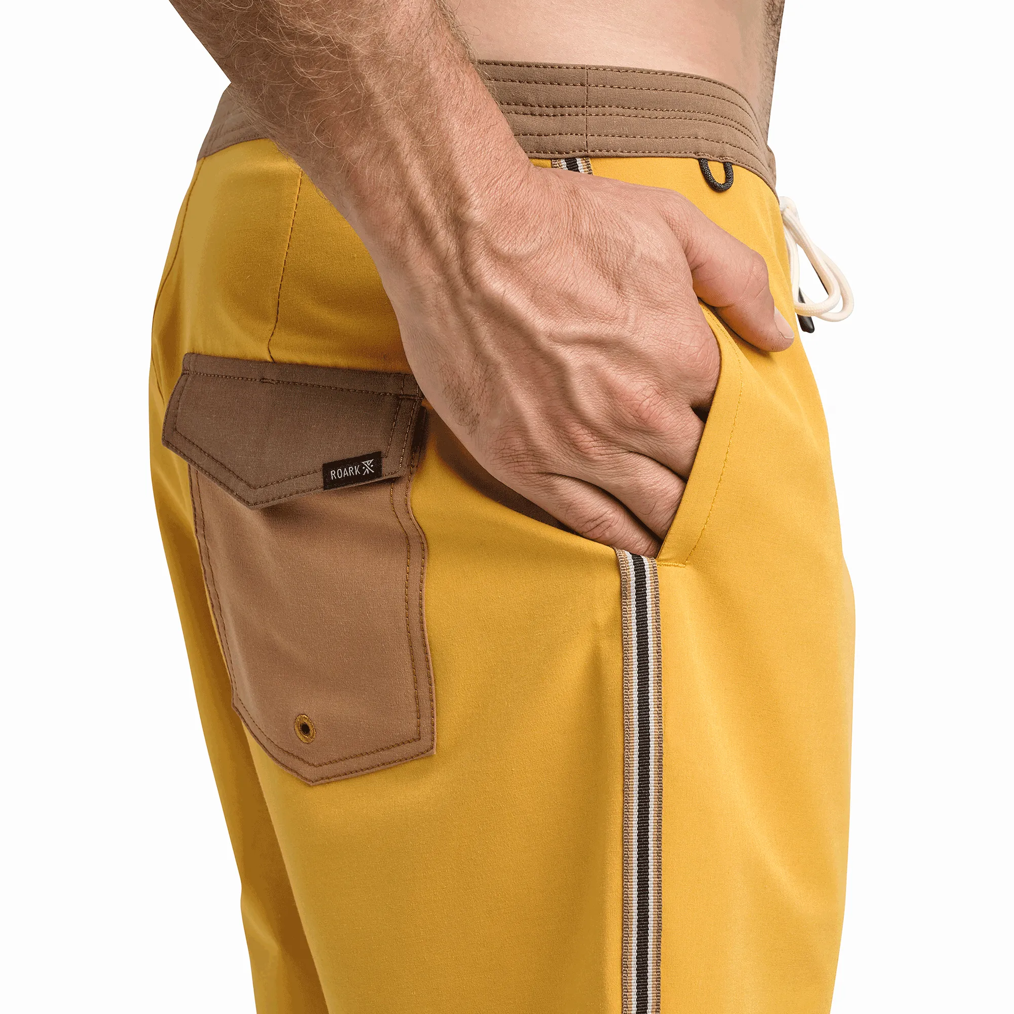 Chiller Boardshorts 17" - Mixtape Gold sold by Roark product image thumbnail 5