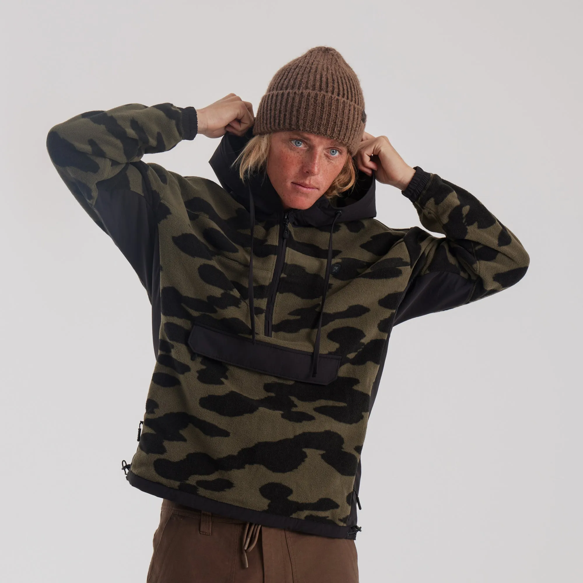 Overland Anorak Hoodie - Dark Military sold by Roark product image thumbnail 3