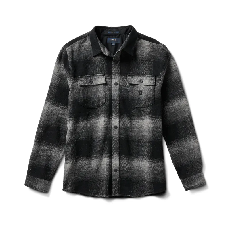Nordsman Long Sleeve Flannel - Charcoal made by Roark
