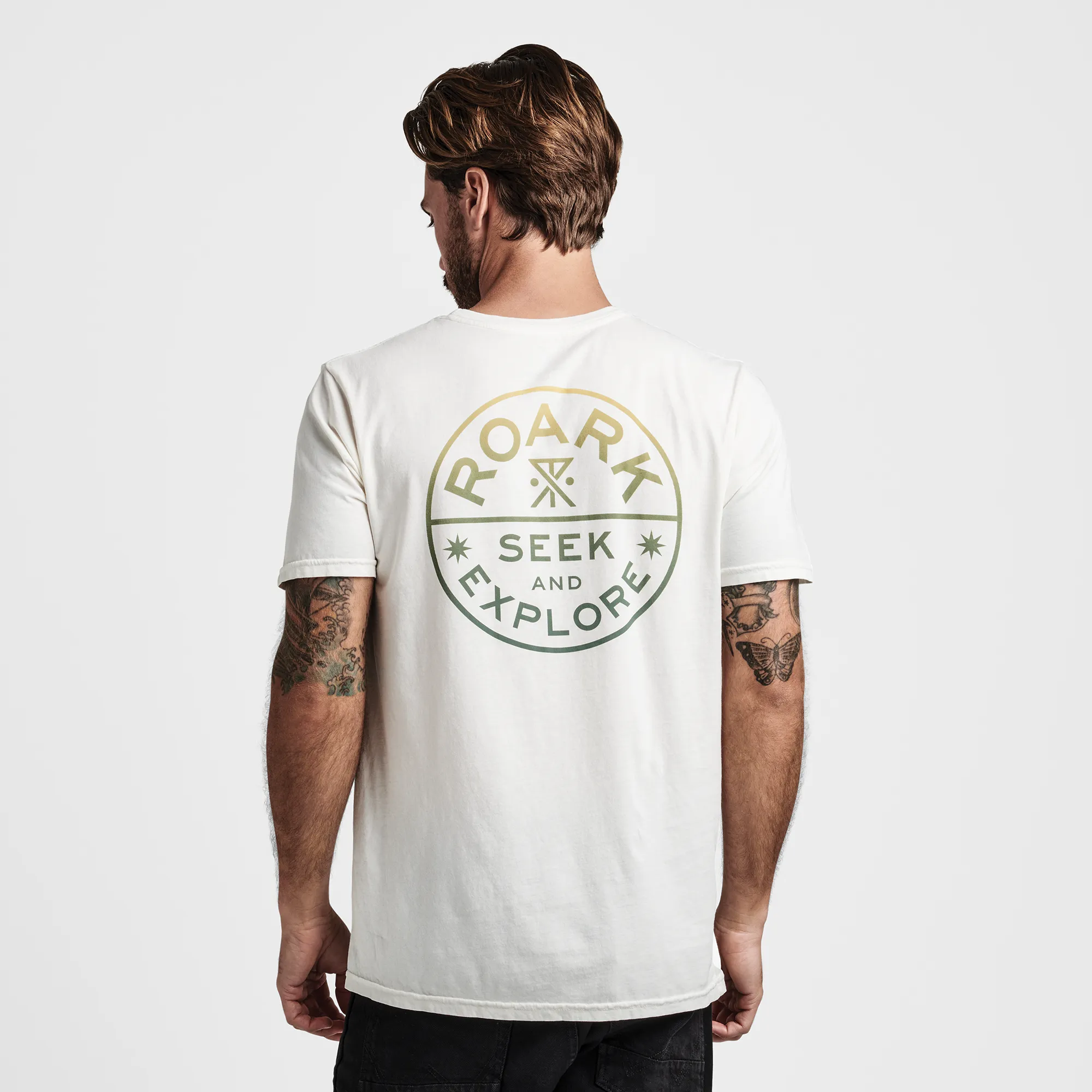 Seek And Explore Premium Tee - Off White sold by Roark product image thumbnail 3