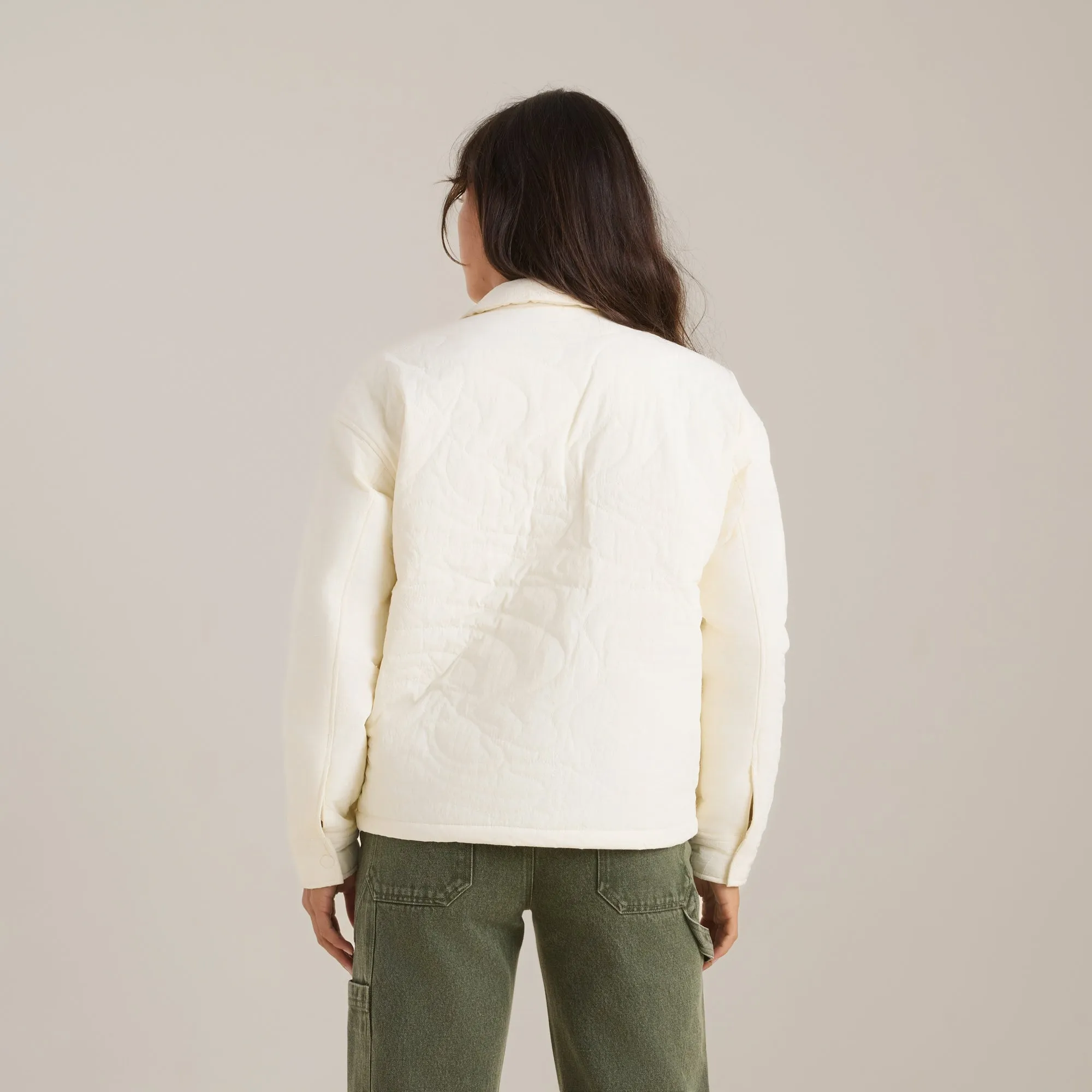 Passport Plush Jacket - White Wolf sold by Roark product image thumbnail 3