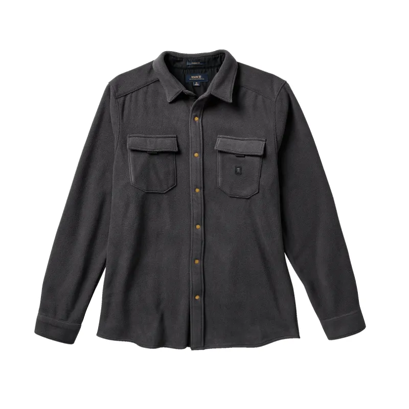 Diablo Polar Long Sleeve Flannel - Charcoal sold by Roark