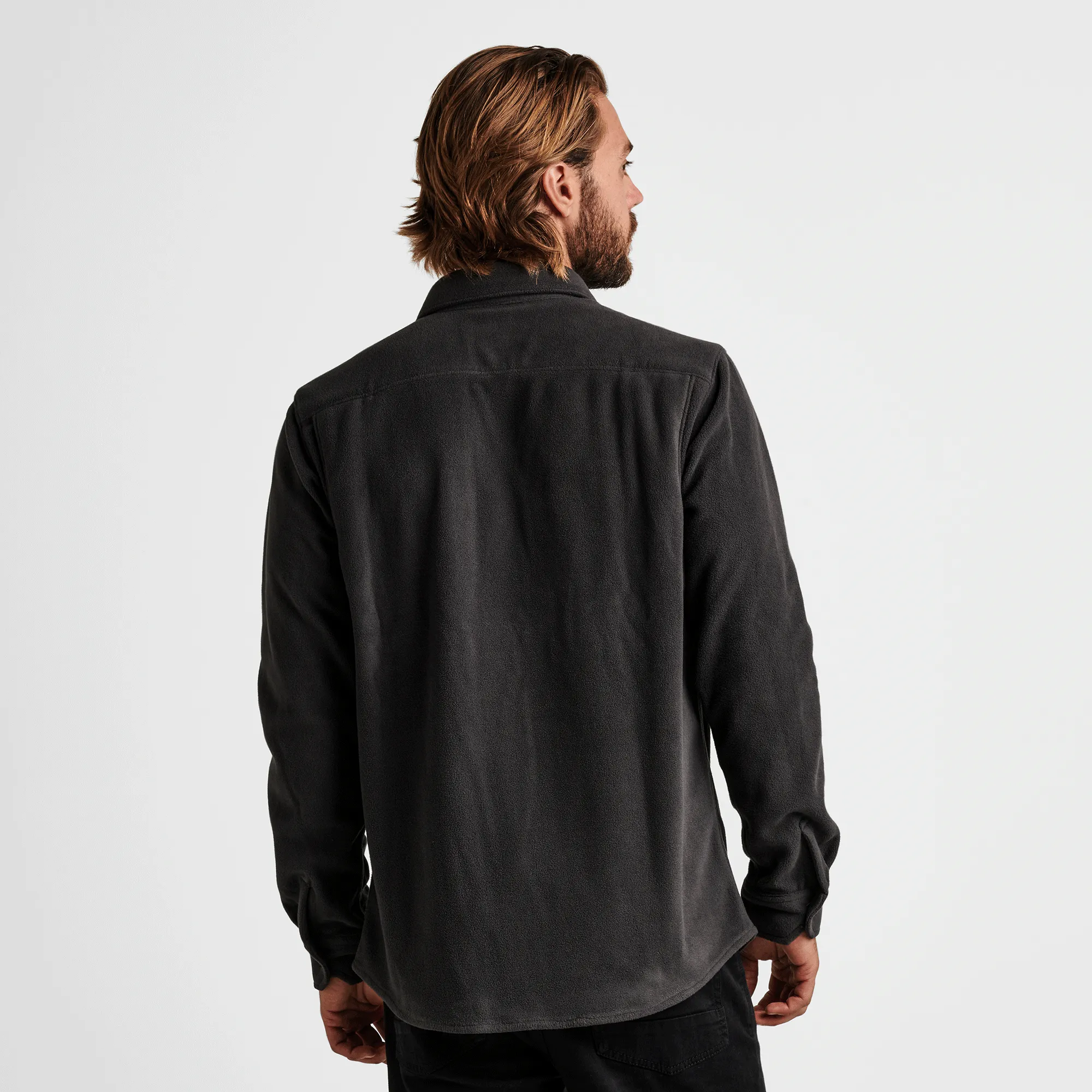 Diablo Polar Long Sleeve Flannel - Charcoal sold by Roark product image thumbnail 4