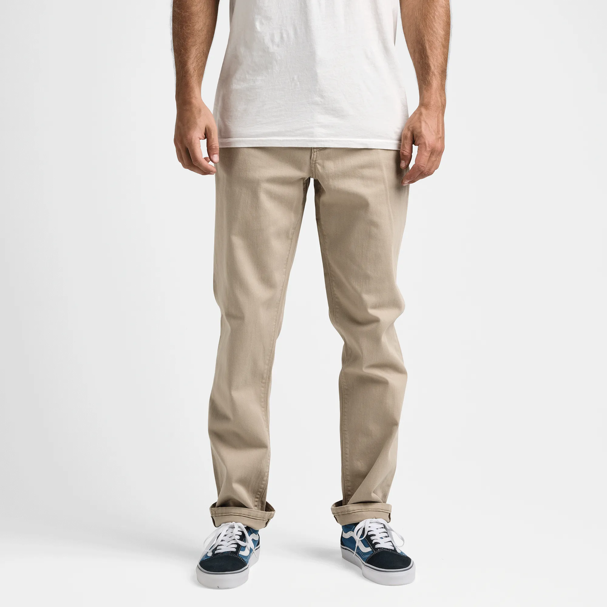 HWY 128 Straight Fit Broken Twill Jeans - Desert Khaki sold by Roark product image thumbnail 2