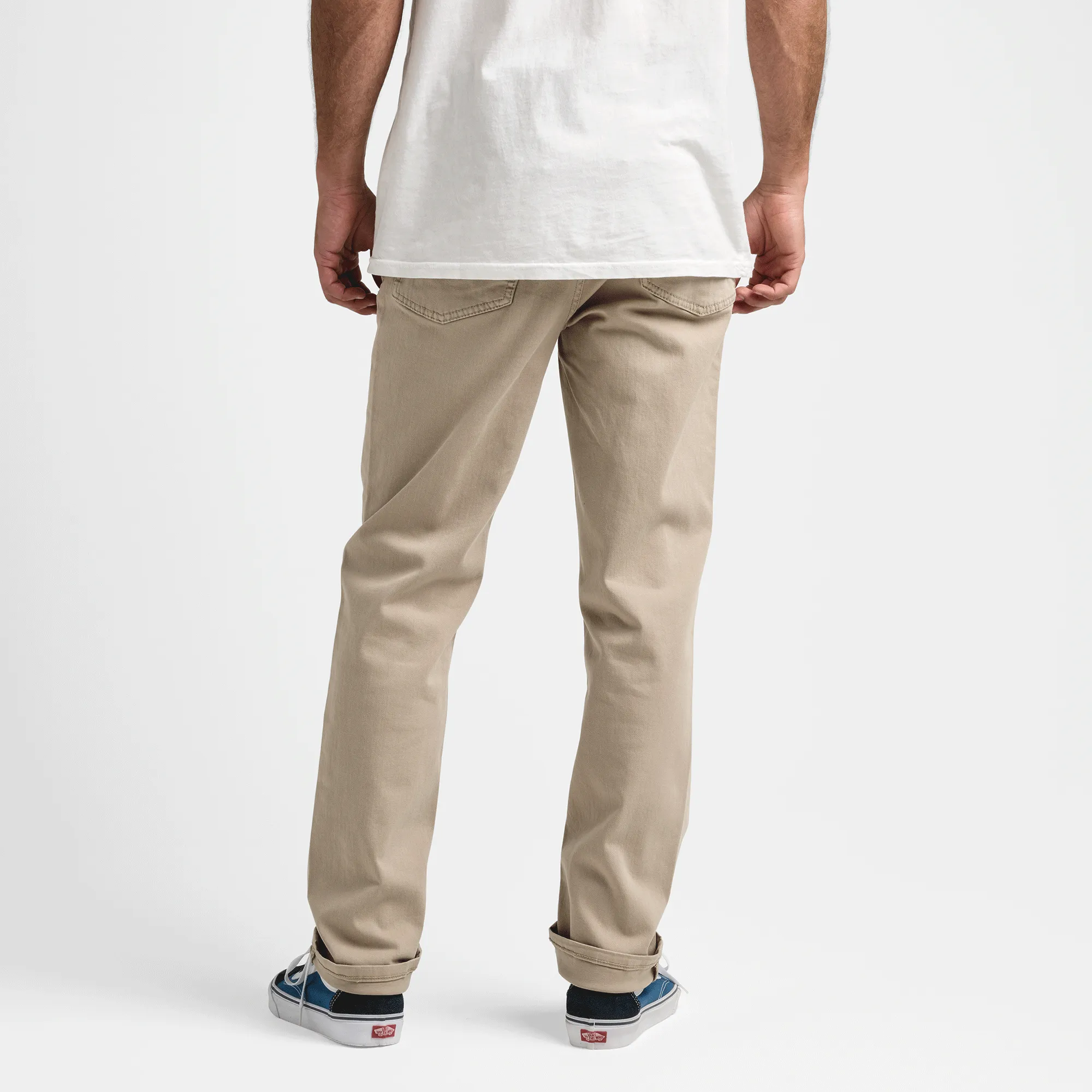 HWY 128 Straight Fit Broken Twill Jeans - Desert Khaki sold by Roark product image thumbnail 3