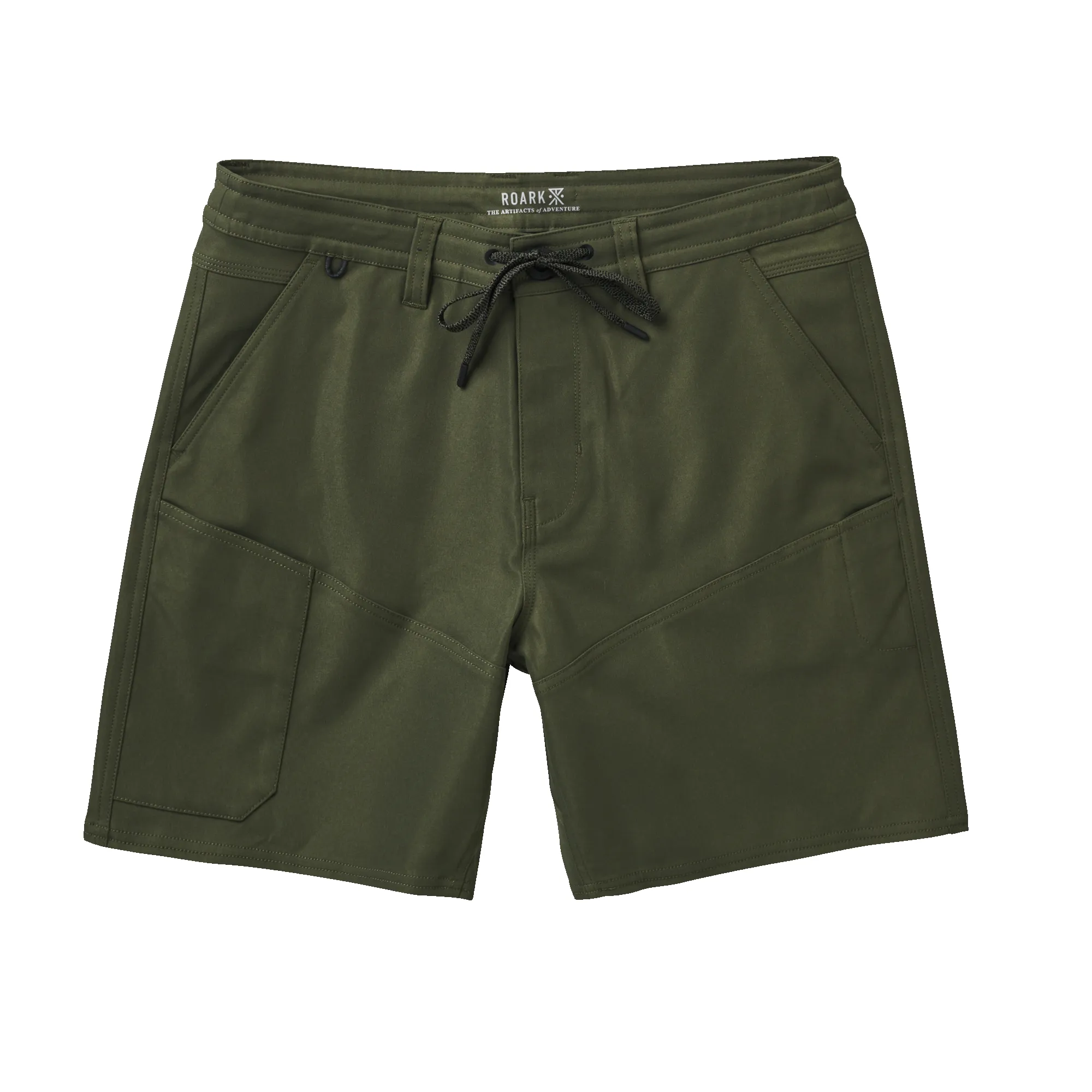 Explorer Long Road Shorts 18" - Dark Military sold by Roark