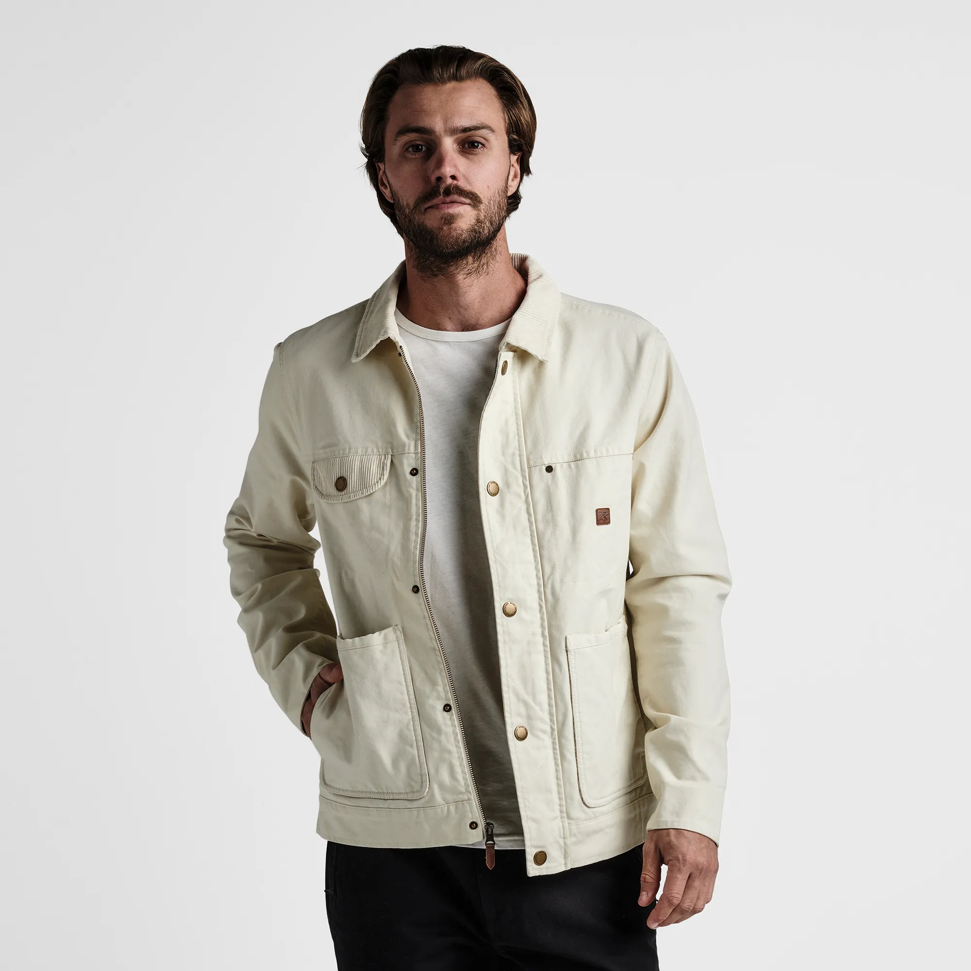 Deckhand Jacket - Almond Paste sold by Roark product image thumbnail 2