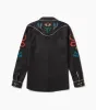 On The Range Long Sleeve Western Shirt - Black sold by Roark