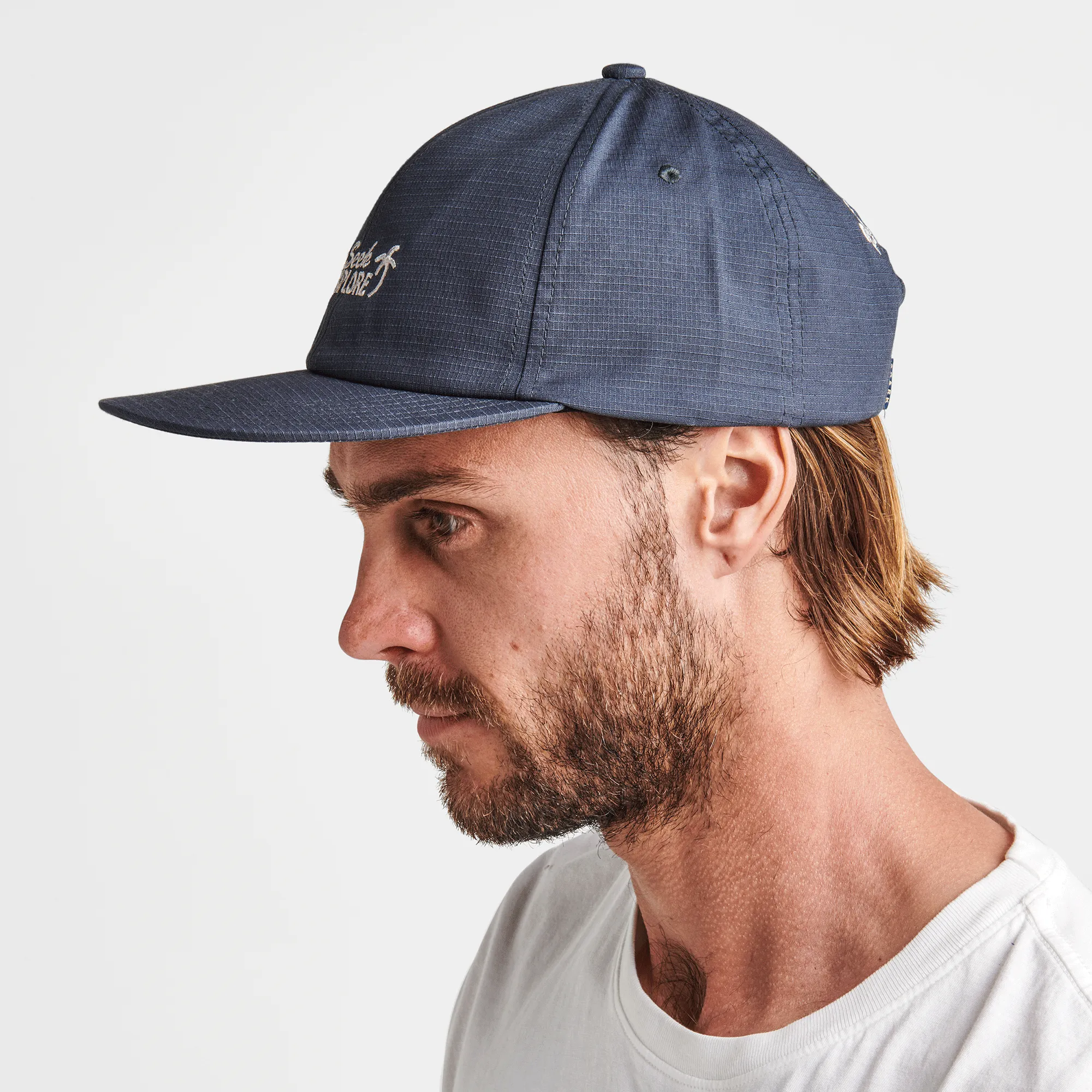Campover Strapback Hat - Dark Navy sold by Roark product image thumbnail 4