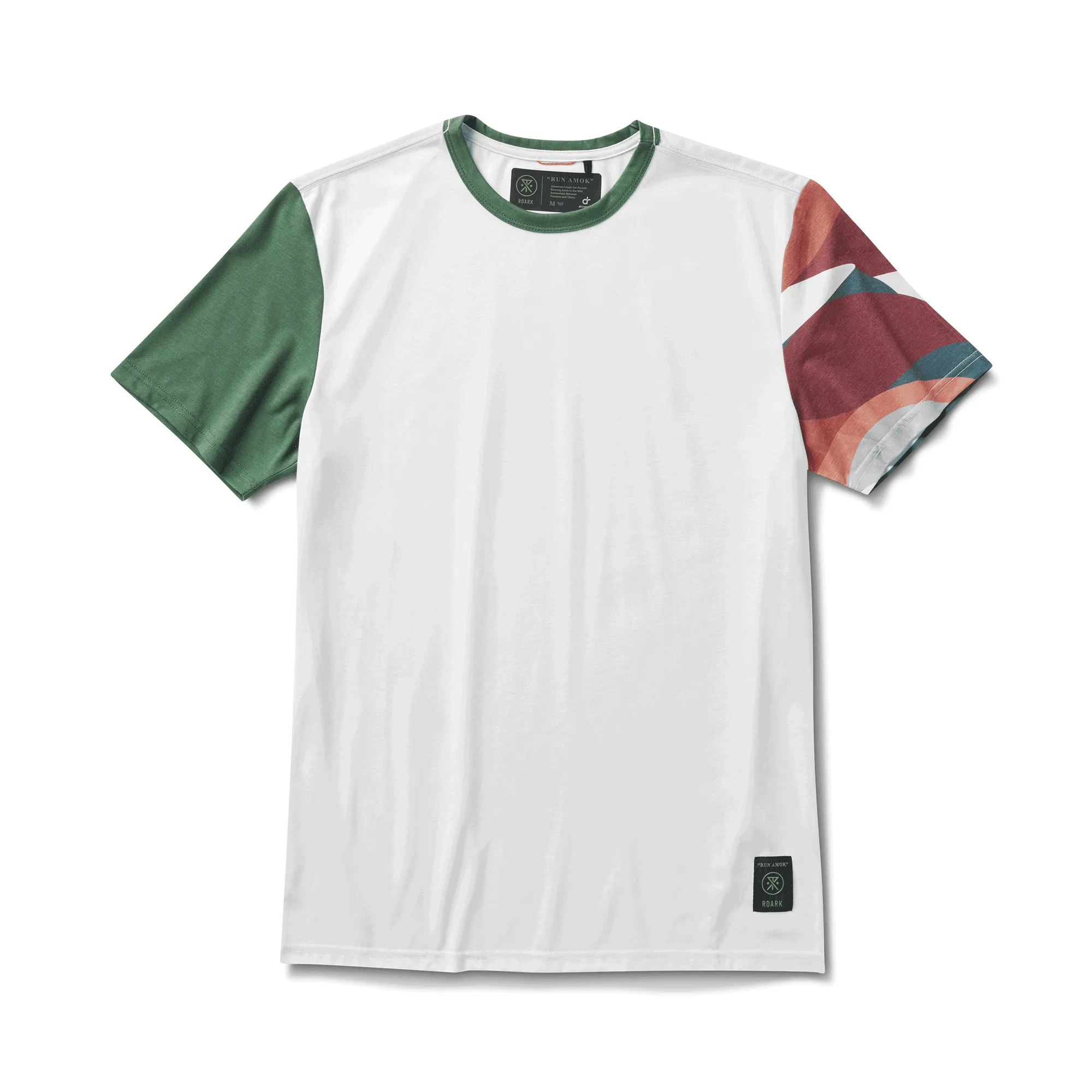 Mathis Pocket Short Sleeve Active Tee - Ice Blue sold by Roark