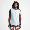 Mathis Pocket Short Sleeve Active Tee - Ice Blue sold by Roark