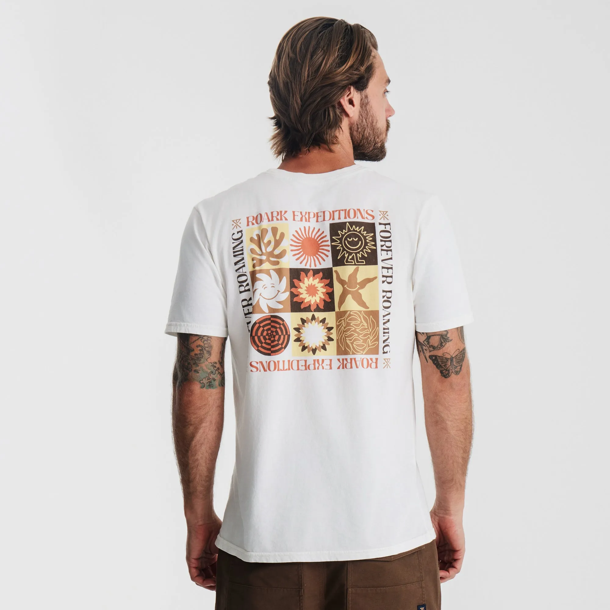 Roark Expeditions Premium Tee - Mosaic Off White sold by Roark product image thumbnail 4