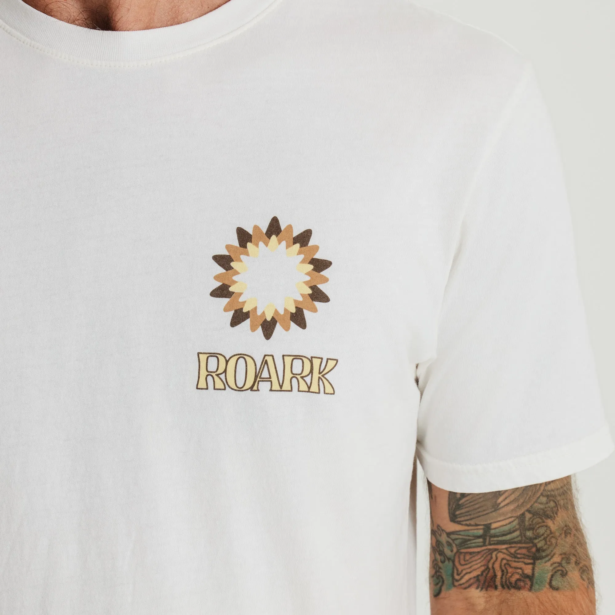 Roark Expeditions Premium Tee - Mosaic Off White sold by Roark product image thumbnail 3